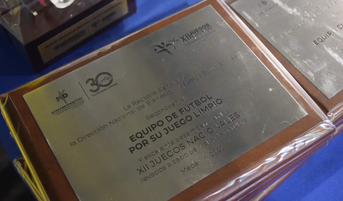 Placas de reconocimiento