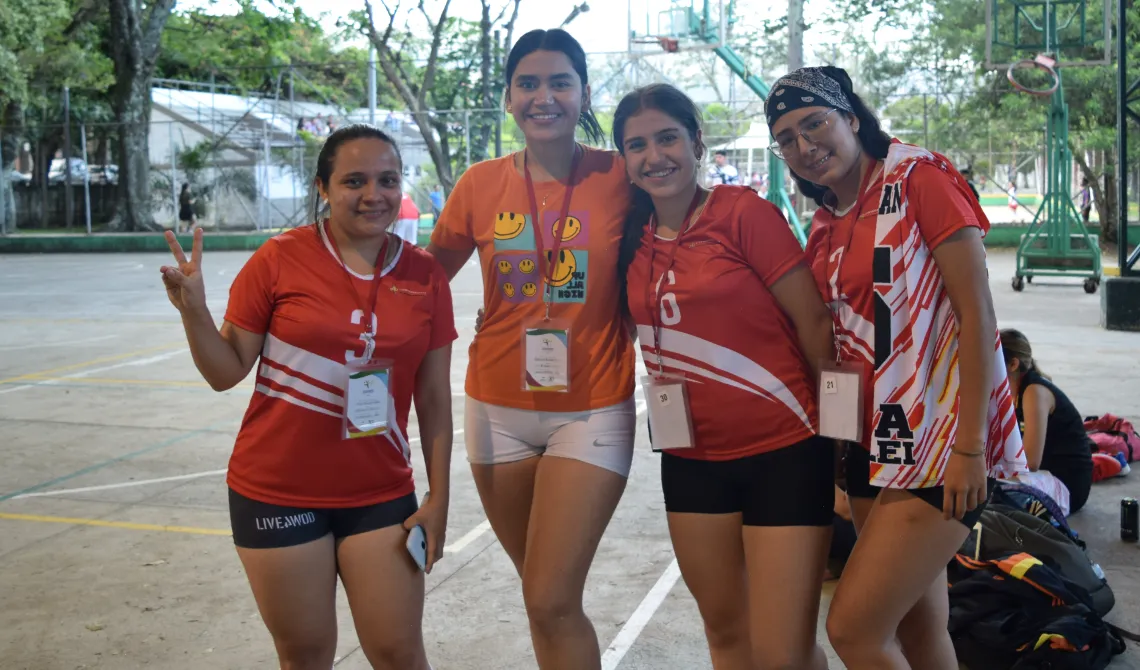 Jugadoras de voleibol