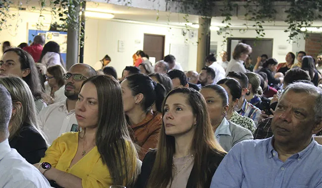 Profesores en ceremonia del día del docente 