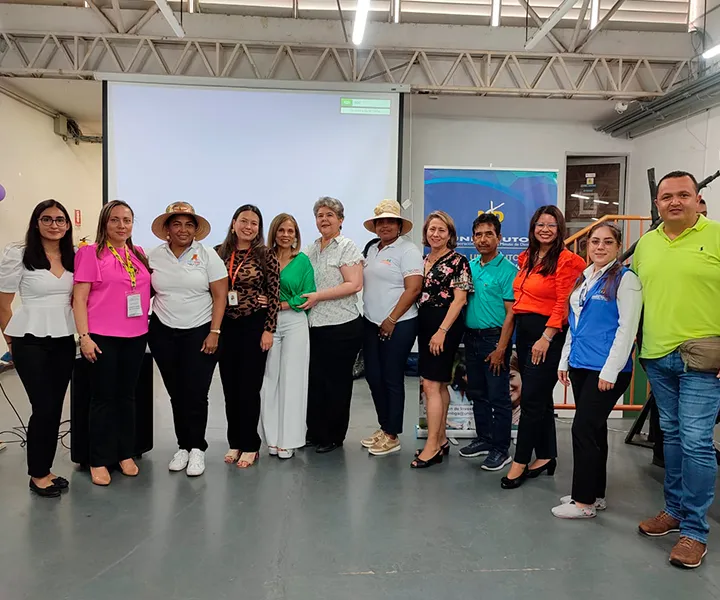 Coordinadores y docentes programa Trabajo Social