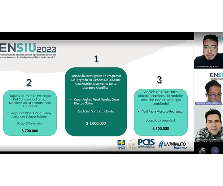 La investigación formativa se destaca en el ENSIU 2023