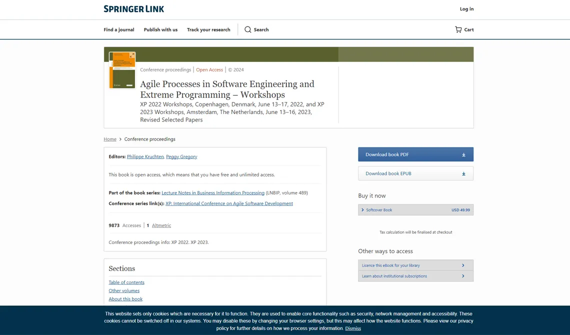 Springer e-books