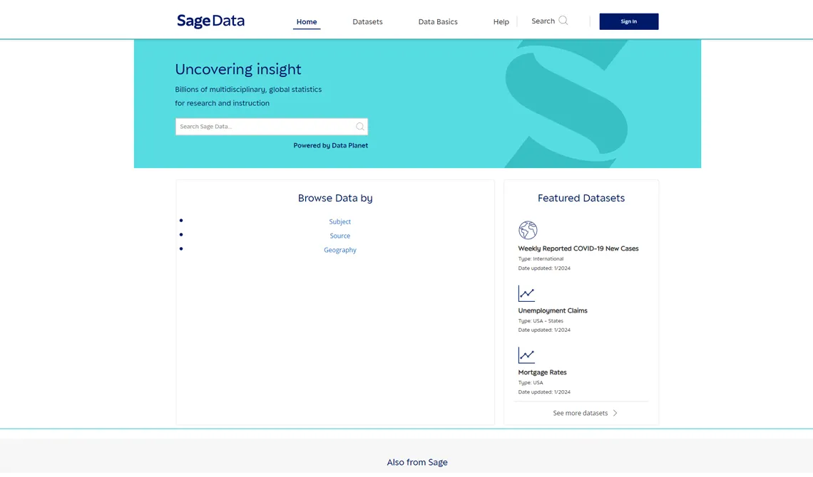 SAGE Knowledge