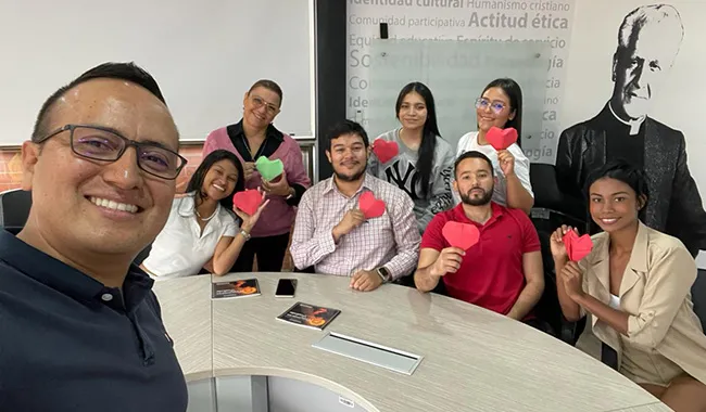 Estudiantes de UNIMINUTO que se irán a la inmersión social