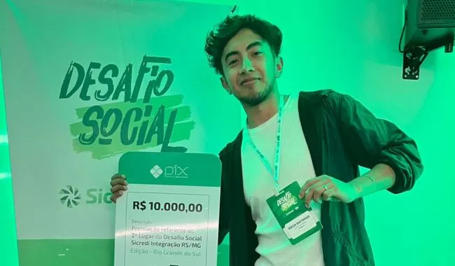 Diego Buitrago Prieto en el concurso internacional Desafío Social.