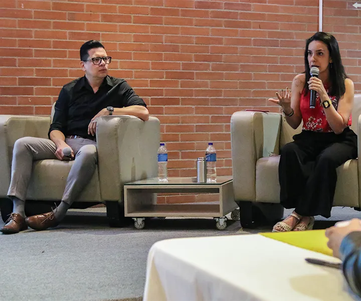 Docentes exponentes del coloquio de ciencias humanas en UNIMINUTO