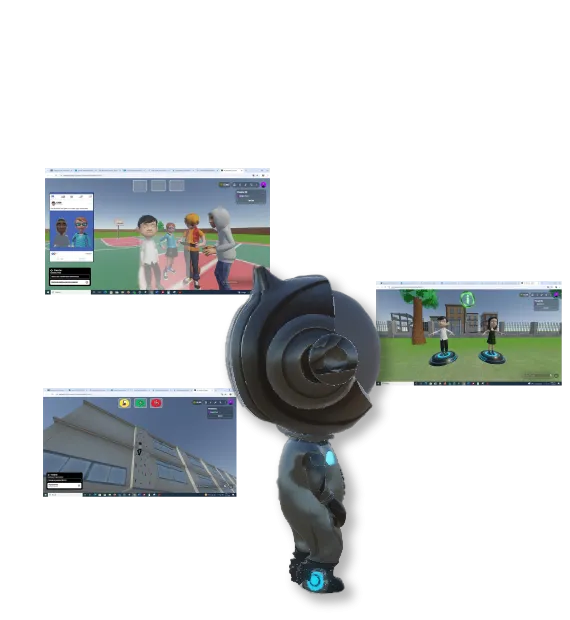 AMI-GO es un metaverso educativo diseñado para empoderar a niñas, niños y jóvenes en su navegación por el mundo digital