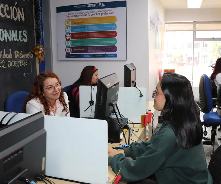 funcionaria y usuaria de Centro Progresa UNIMINUTO