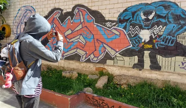 El lenguaje de los grafitis en Soacha 