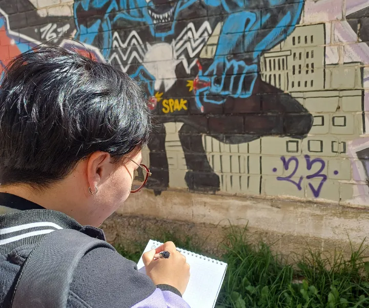 Grafitis en Soacha