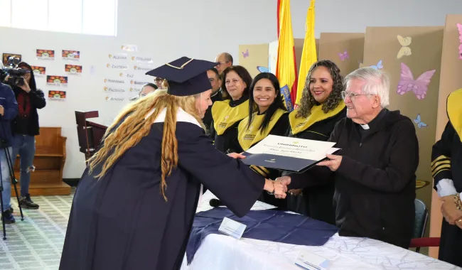Entrega de diplomas INPEC