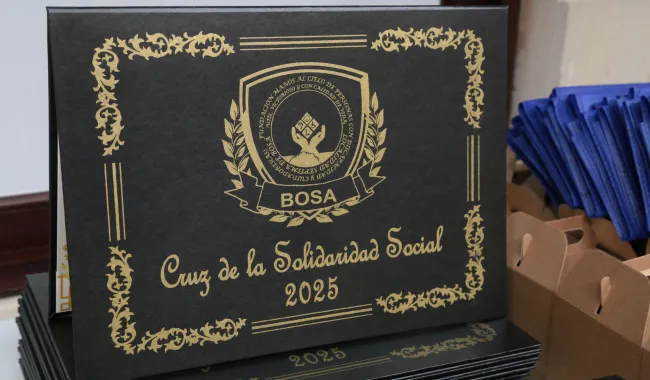 Cruz de la Solidaridad Social 2025