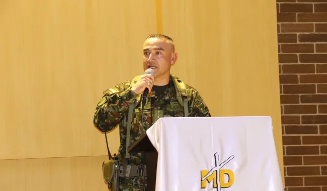 Palabras del TC Moisés David Ortells Cavanzo, Comandante del Batallón de Infantería N° 2 Mariscal Antonio José de Sucre 