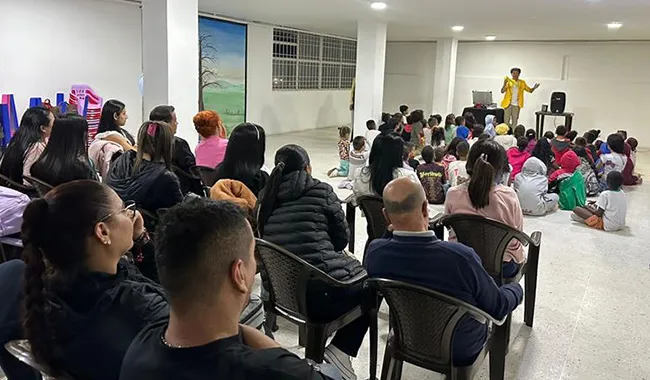 Niños de Manizales se benefician con voluntariado de Centro Universitario Chinchiná
