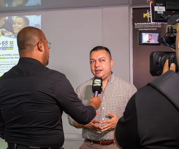 Giovani Bolaños, Director Regional Santanderes Corporación Organización El Minuto de Dios