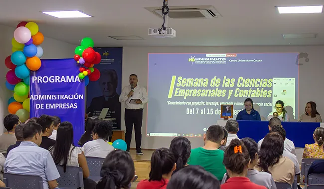 Apertura de la I Semana de las Ciencias Empresariales y Contables