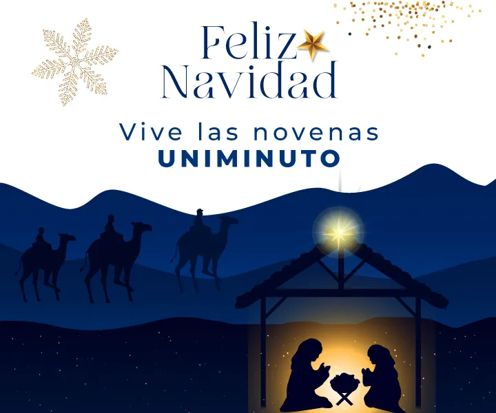 tarjeta de Navidad UNIMINUTO