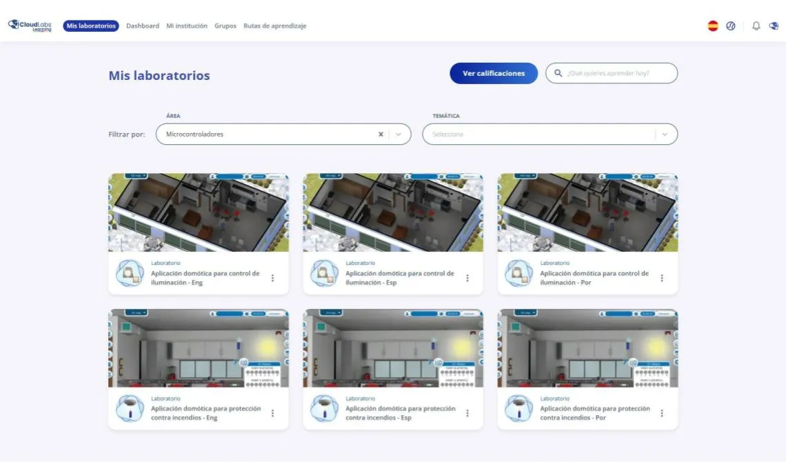 CLOUDLABS - Microcontroladores