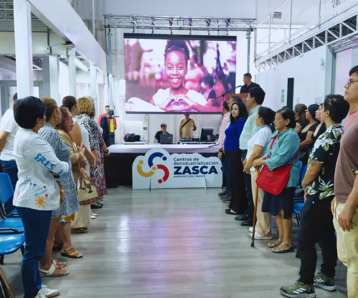 Evento en el que se presentó oficialmente la tercera cohorte de Zasca Manufactura.