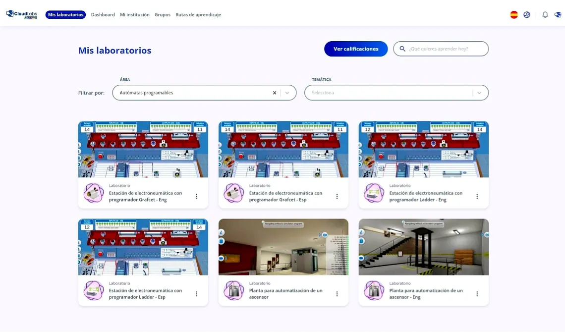 CLOUDLABS - Autómatas Programables