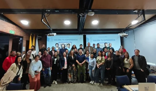 Foto de profesores participantes