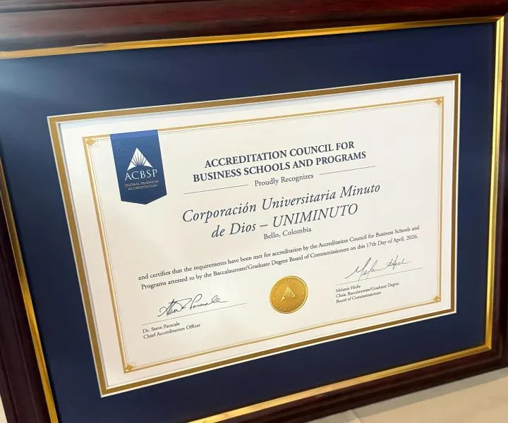 UNIMINUTO Antioquia-Chocó obtiene acreditación internacional ACBSP