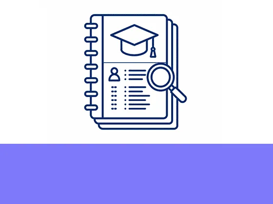 ícono consulta de información académica 
