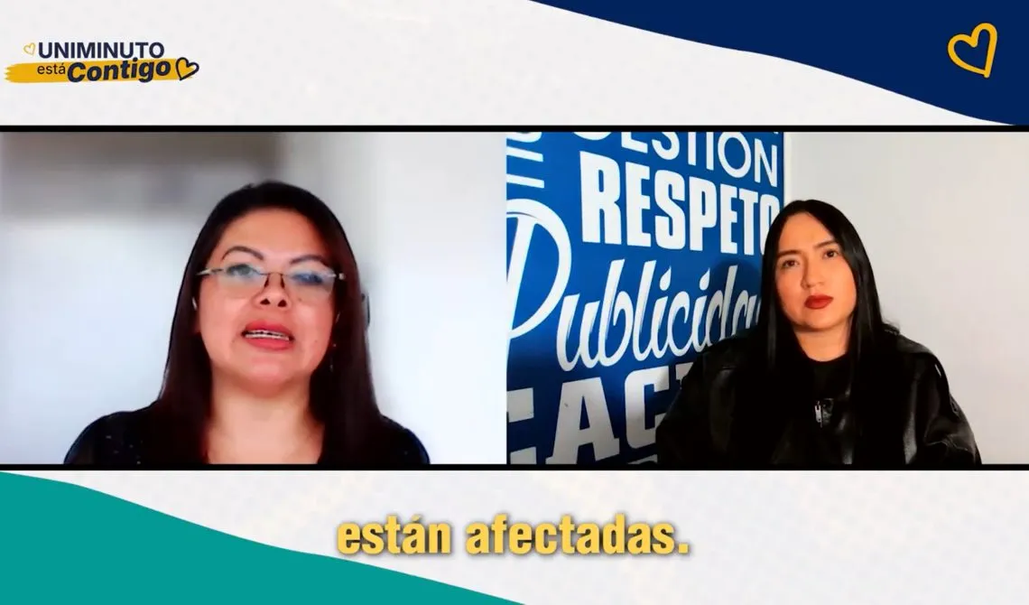 Pantallazo de entrevista