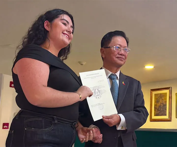 UNIMINUTO - Antioquia Chocó en su conexión internacional sigue abriendo fronteras académicas con beca de estudio en Taiwán.