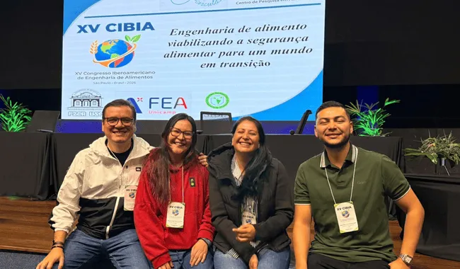 Juan Camilo Osorio en XV Congreso Iberoamericano de Ingeniería de Alimentos