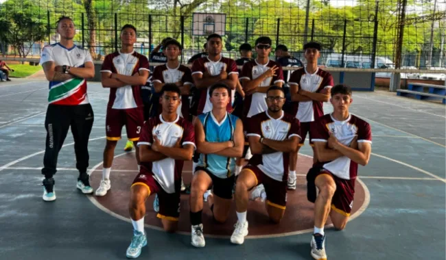 Equipo voleibol Bogotá presencial subcampeones  XIV Juegos Nacionales UNIMINUTO 2026 