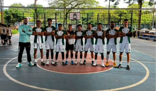 Equipo voleibol Bogotá distancia 4to puesto XIV Juegos Nacionales UNIMINUTO 2026 