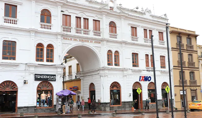 Frente a la plaza de Nariño estará ubicada la colección en el pasaje del Corazón de Jesús