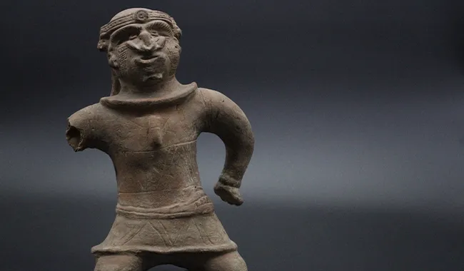 Pieza Hombre Murciélago, relacionada a pueblos Tairona