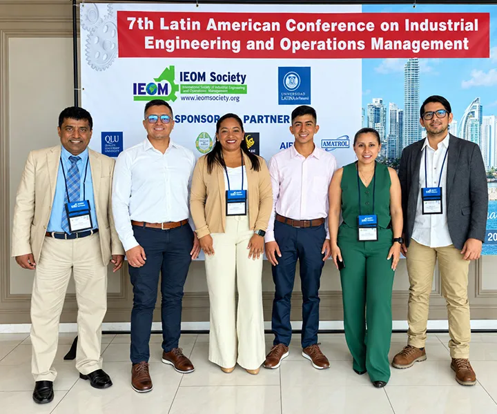 Estudiantes de Ingeniería Industrial de UNIMINUTO Virtual llevaron su investigación a Panamá