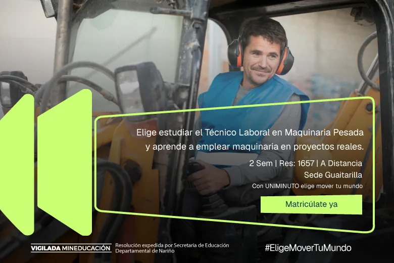 Técnico Laboral Maquinaria Pesada