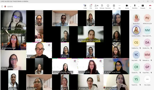 Desarrollo de las clases del proceso formativo