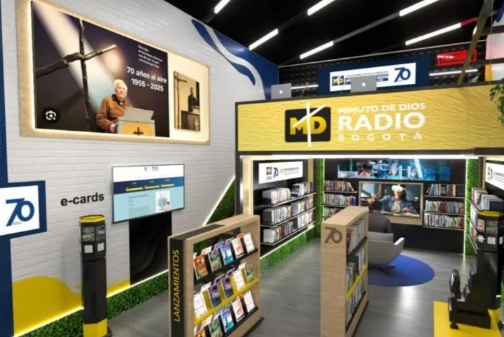 Foto stand UNIMINUTO en FILBo