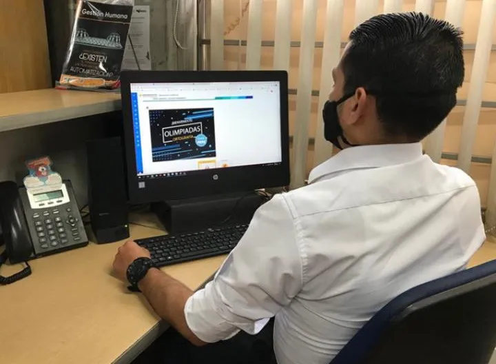Colaborador UNIMINUTO en concurso de ortografía