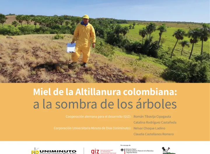 persona en el campo