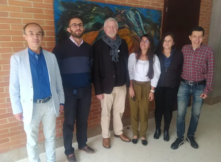 El Superior General de la Congregación de Jesús y María, padre Jean-Michel Amouriaux-, visitó la unidad de Pastoral Universitaria de UNIMINUTO Bogotá – Presencial.