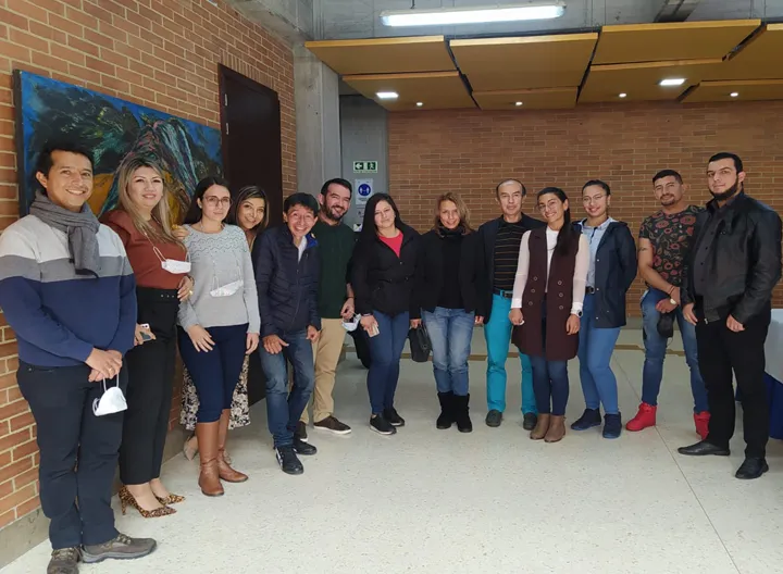 miembros de la facultad de Ciencias Empresariales fueron partícipes de este espacio de reflexión creando escenarios de fraternidad y encuentro