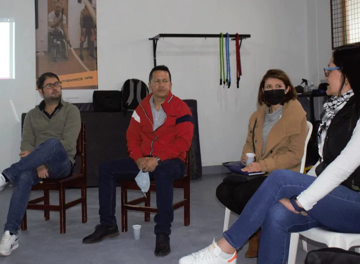 grupo de personas reunidos por el binestar de Pasto