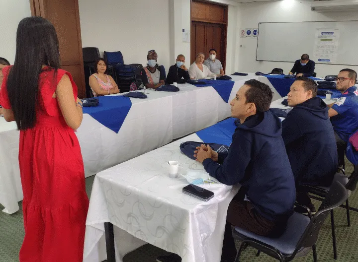 Medios de comunicación reunidos en UNIMINUTO Cali