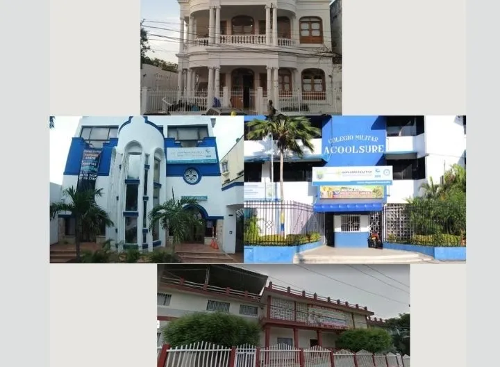 Fachadas sedes académicas 