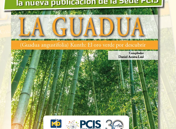 Caratula libro "La Guadua: El oro verde por descubrir”, la nueva publicación de la Sede PCIS 