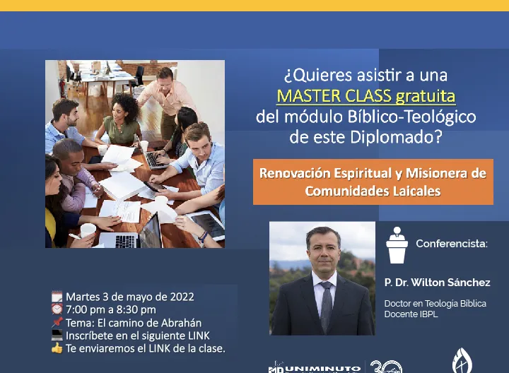 Participa en nuestra Masterclass