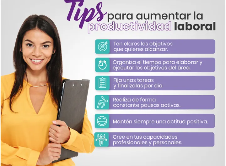 Tips para aumentar la productividad laboral