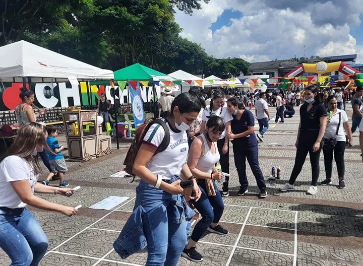 Celebración del niño en Chinchiná