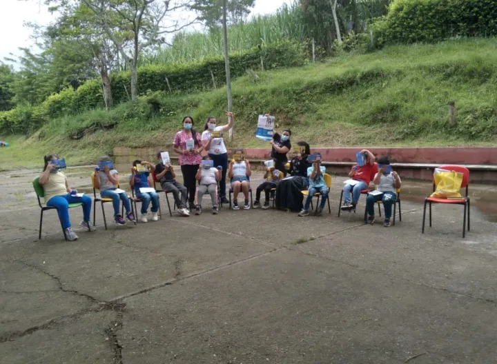 Picnic literario Escuela Alto de Pajas